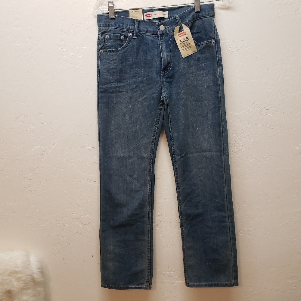 Levis 505 Athentic size 27 W 27 L 14 regular